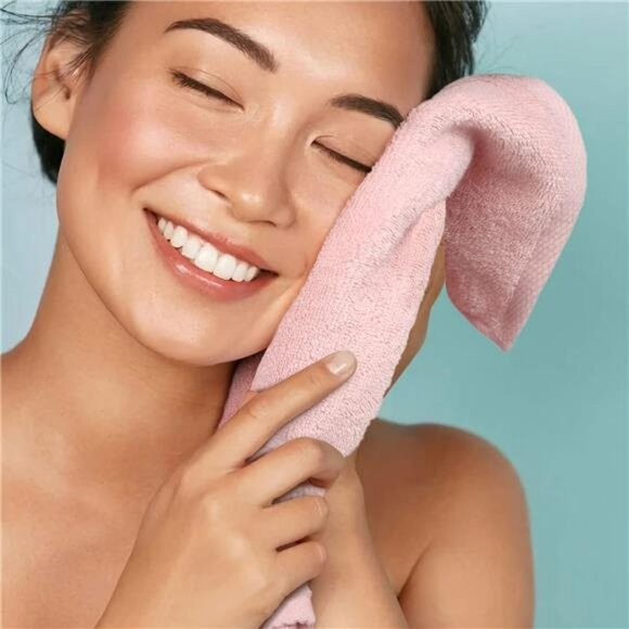 6 Pack Cotton Face Washcloths Soft Absorbent Reusable Bath Towel Set 13x13 - Picture 6 of 7